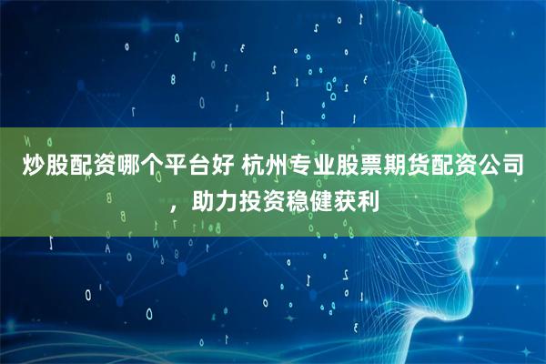 炒股配资哪个平台好 杭州专业股票期货配资公司，助力投资稳健获利